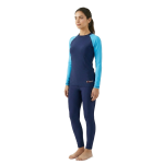 Girls 2-Piece Long Sleeves Swimsuits Are Here In Two Different Colours Navy And Black, Sizes Starting From 4 To 12 Years, Girls Swim Full Sleeves Shirt And Trousers Are Available. - Image 2
